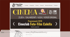 Desktop Screenshot of fotofilmcalella.org